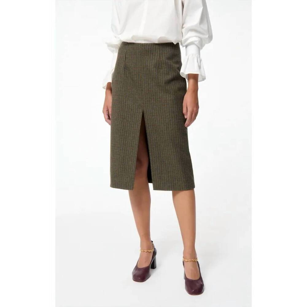 NEW VANESSABRUNO felindra skirt in khaki